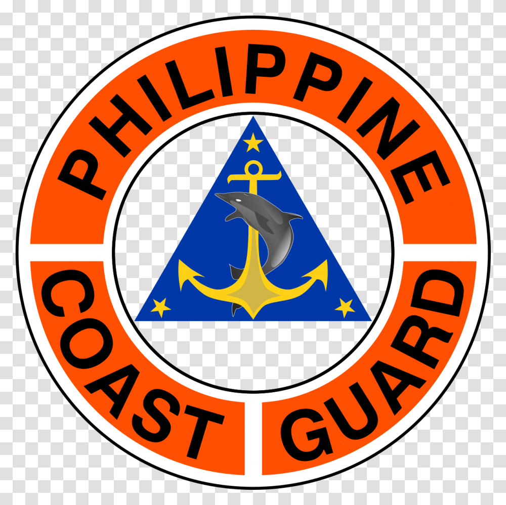 Coast Guard Logo Vector Phil Coast Guard Logo, Symbol, Trademark, Hook, Anchor Transparent Png
