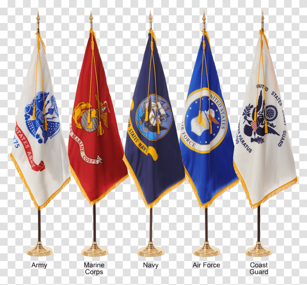 Coast Guard Seal, Flag, American Flag, Crowd Transparent Png