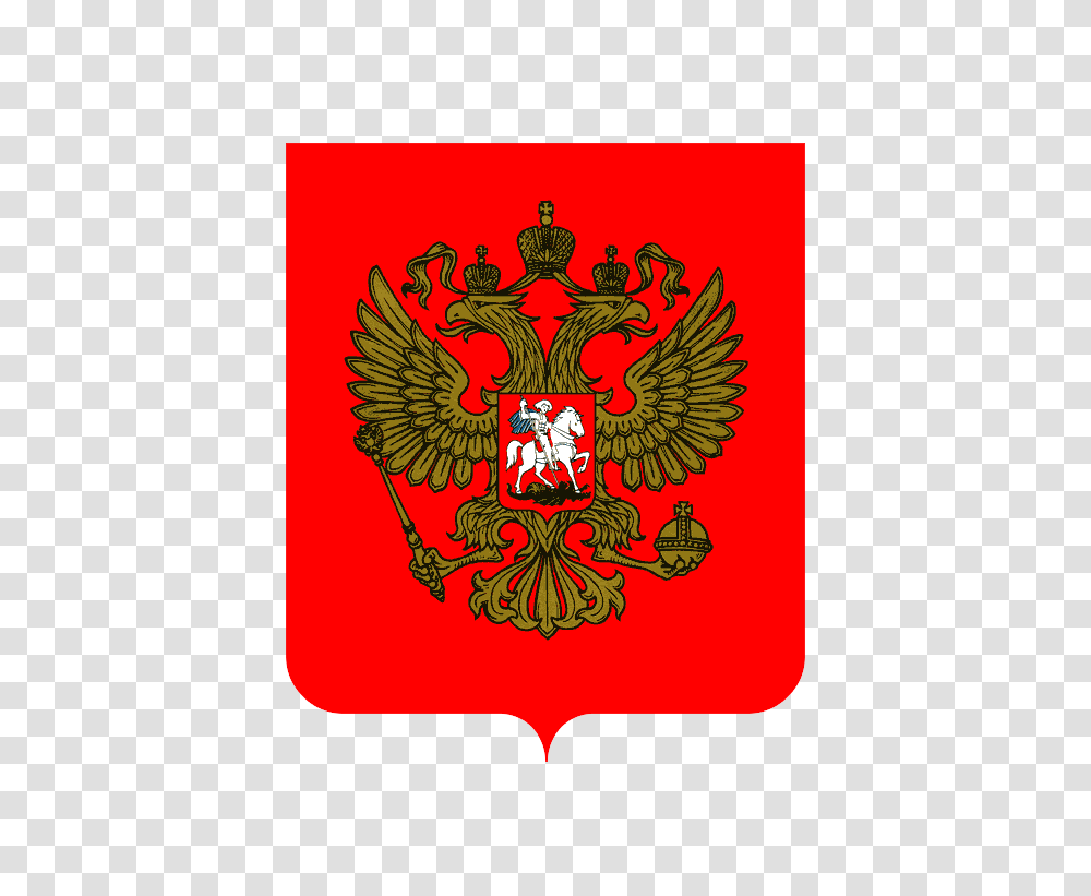 Coat Arms Russia, Emblem, Logo, Trademark Transparent Png