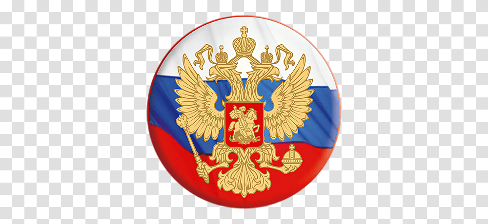 Coat Arms Russia, Logo, Trademark, Birthday Cake Transparent Png