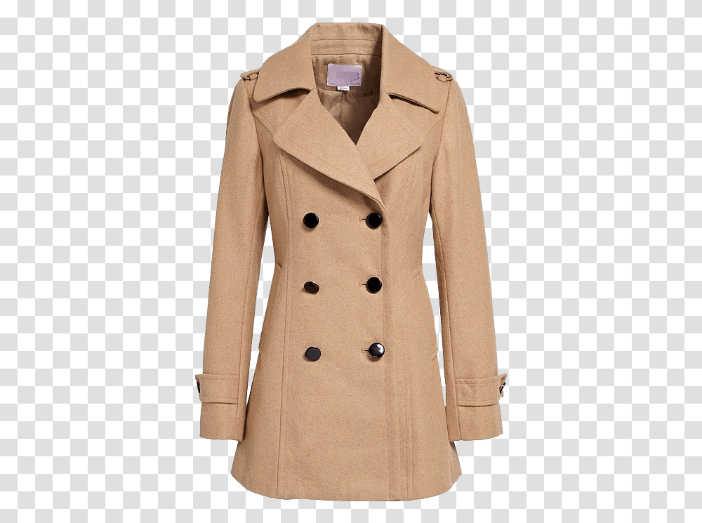 Coat Background Womens Coat, Apparel, Overcoat, Trench Coat Transparent Png