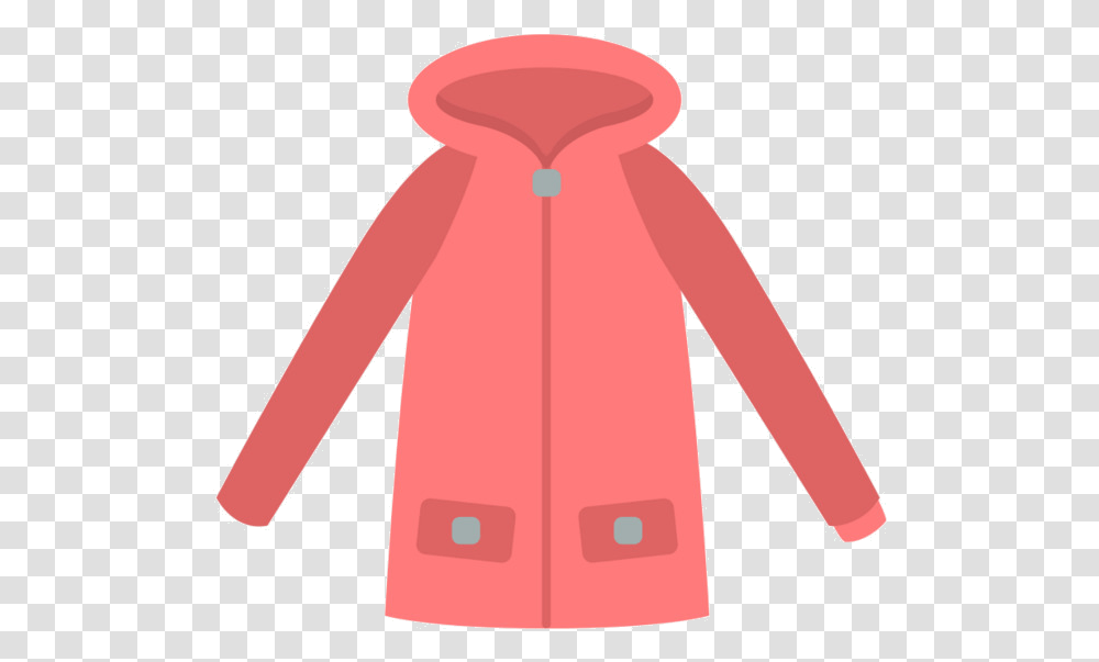 Coat Cartoon Winter Clipart Matte Finish Image And Cartoon Jacket Background, Apparel, Raincoat, Hood Transparent Png