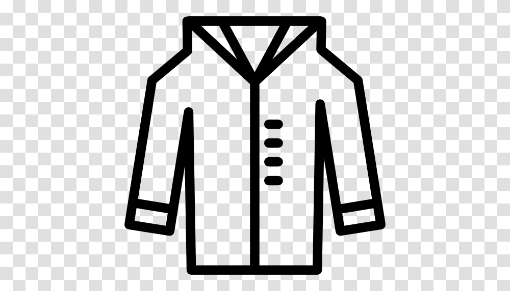 Coat Icon, Apparel, Number Transparent Png