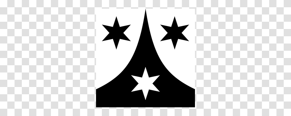 Coat Of Arms Star Symbol, Stencil Transparent Png