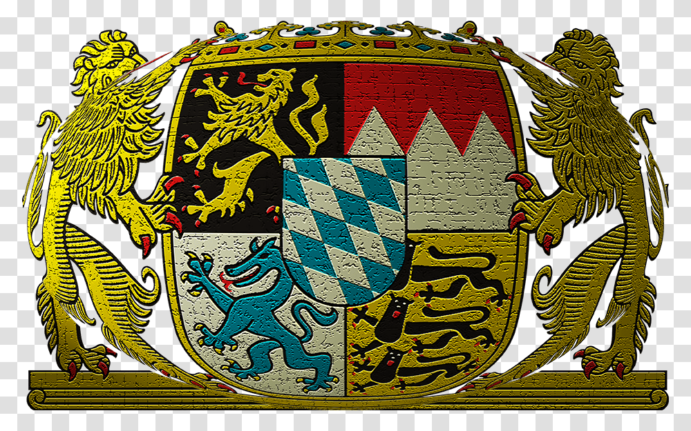 Coat Of Arms Bavaria, Emblem, Armor, Logo Transparent Png