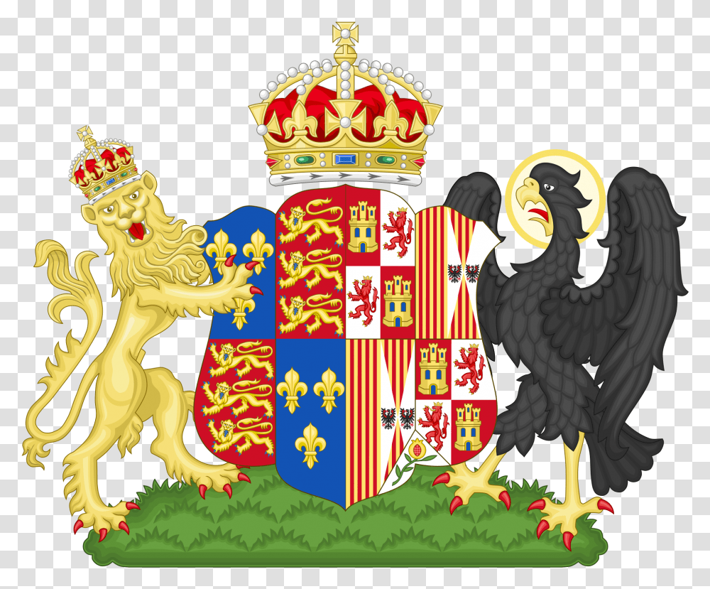 Coat Of Arms British Royal Family, Chicken, Poultry, Fowl, Bird Transparent Png