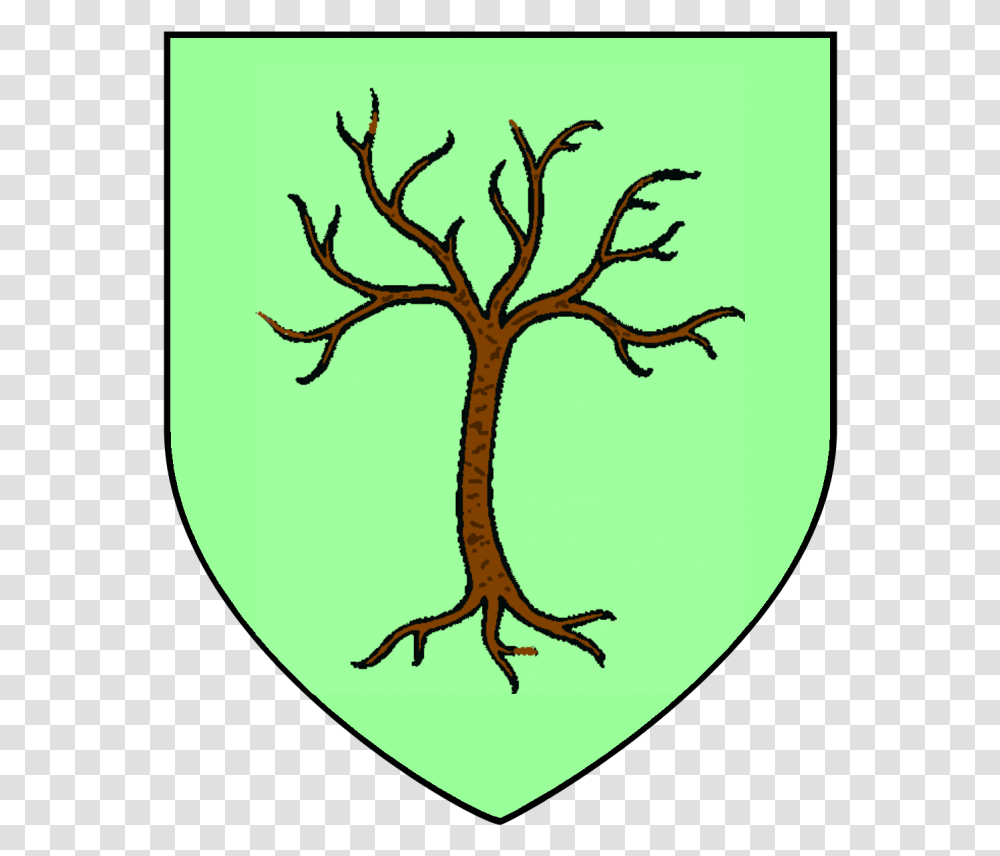 Coat Of Arms Driftwood Game Of Thrones Trident Tree With No Leaves Drawing, Plant, Armor, Painting Transparent Png