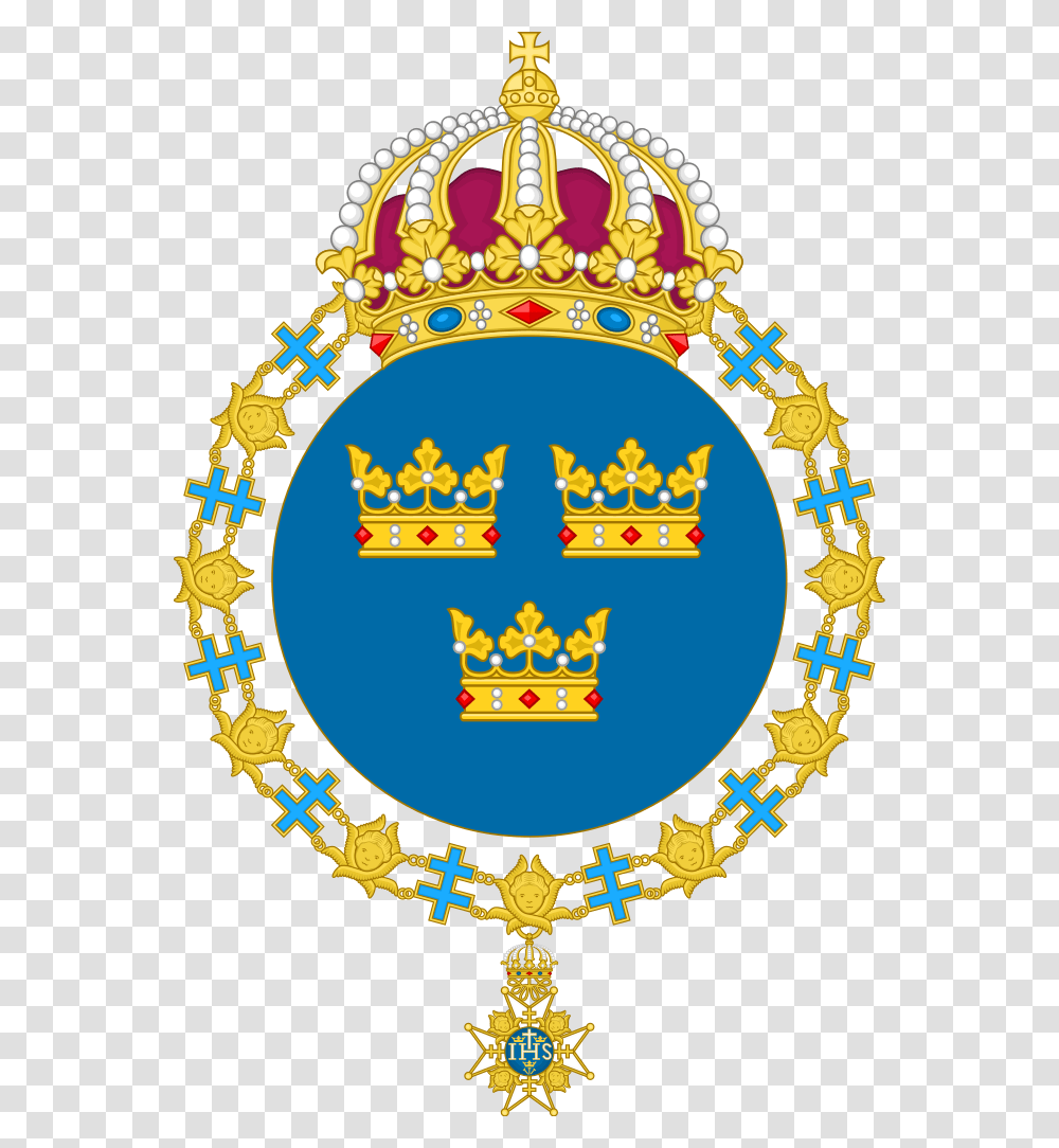 Coat Of Arms King Of Sweden, Crown, Jewelry, Accessories Transparent Png