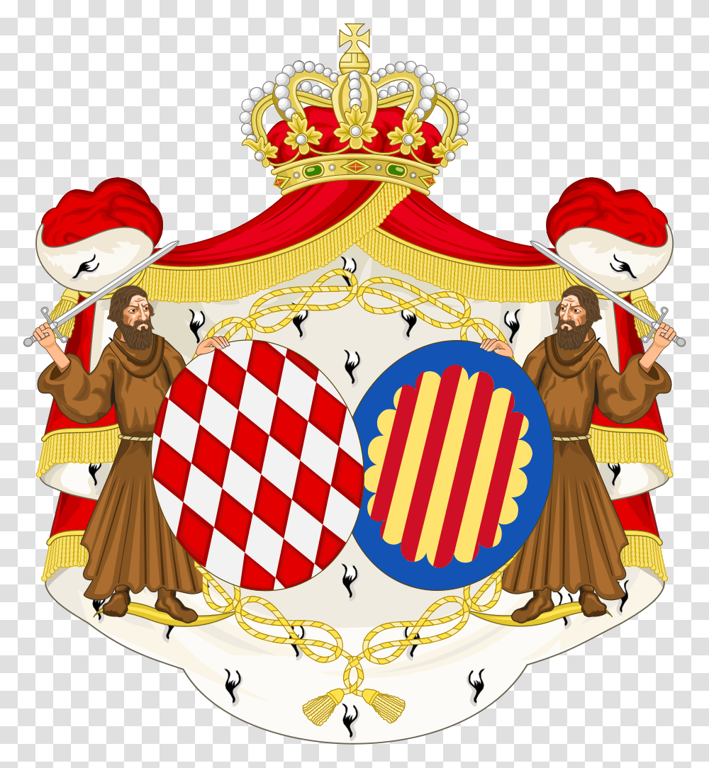 Coat Of Arms Of Antoinette Princess Of Monaco, Person, Human, Leisure Activities, Circus Transparent Png