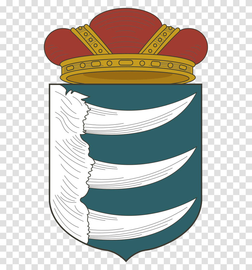 Coat Of Arms Of Bthory Family Heraldry Wolves Teeth, Jar, Building, Architecture, Label Transparent Png