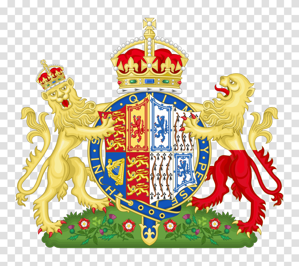 Coat Of Arms Of Elizabeth Bowes Lyon, Logo, Trademark, Emblem Transparent Png