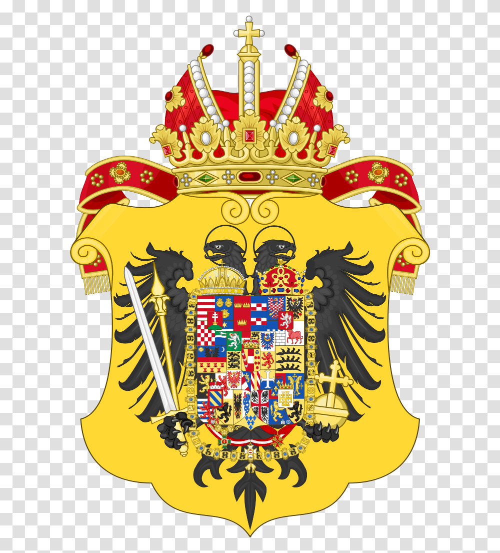 Coat Of Arms Of Leopold Ii And Francis Ii Holy Roman Maria Theresa Coat Of Arms, Birthday Cake, Crowd, Crown, Jewelry Transparent Png