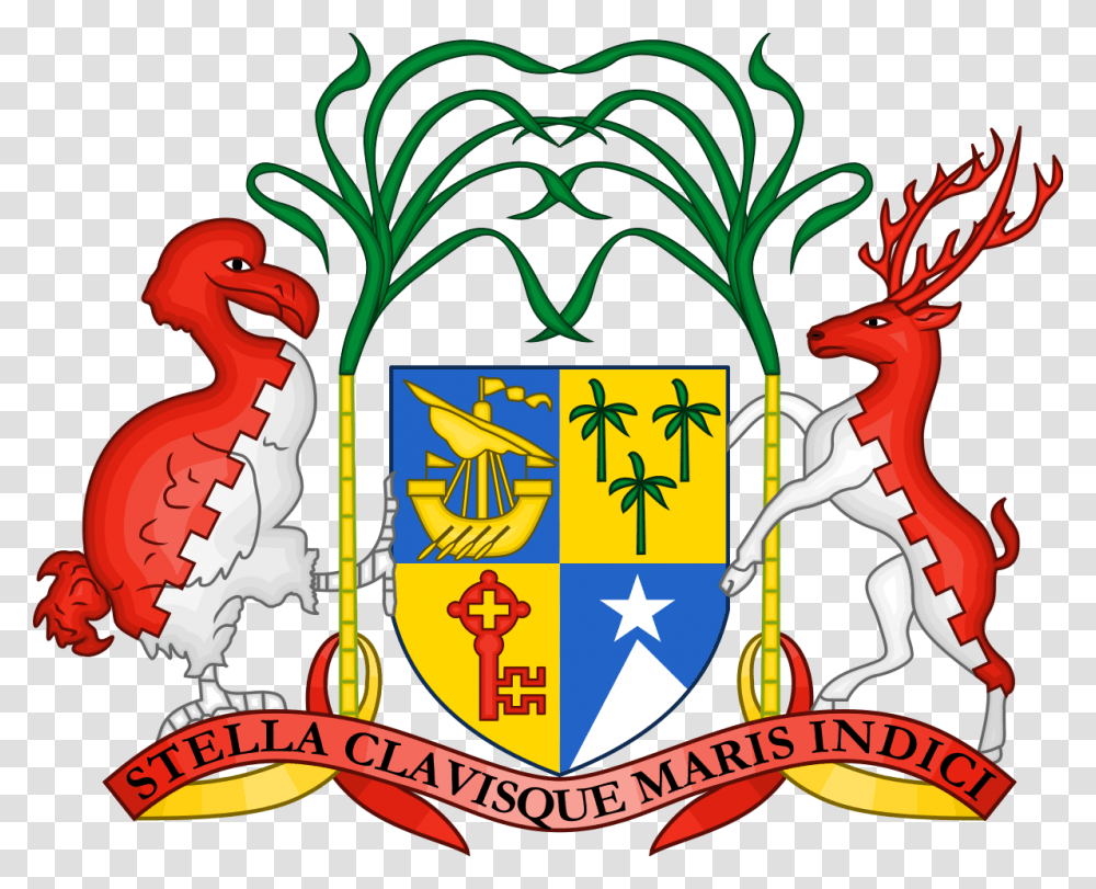 Coat Of Arms Of Mauritius, Logo, Trademark, Emblem Transparent Png