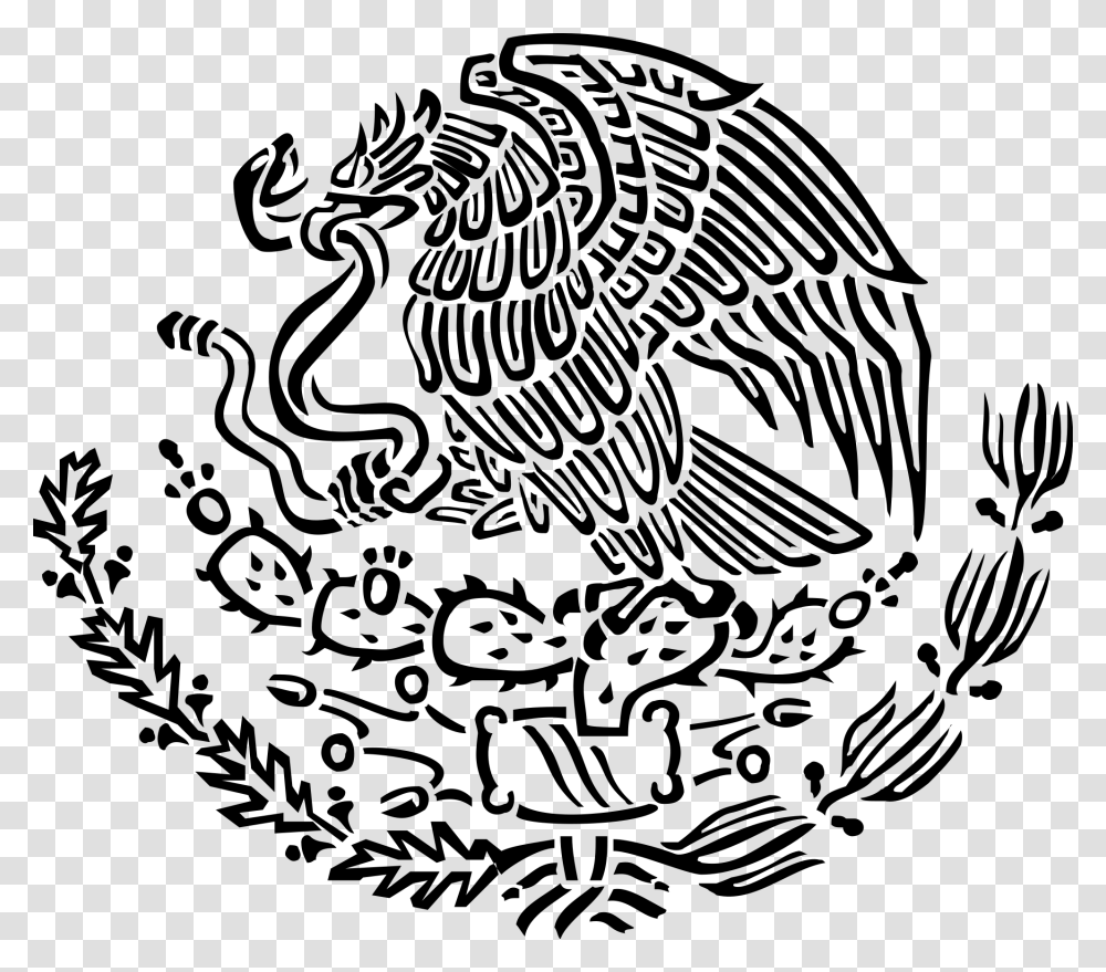 Coat Of Arms Of Mexico, Gray, World Of Warcraft Transparent Png