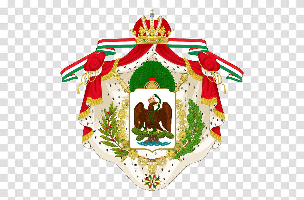 Coat Of Arms Of Mexico Mexican Empire Coat Of Arms, Birthday Cake, Leisure Activities, Circus Transparent Png