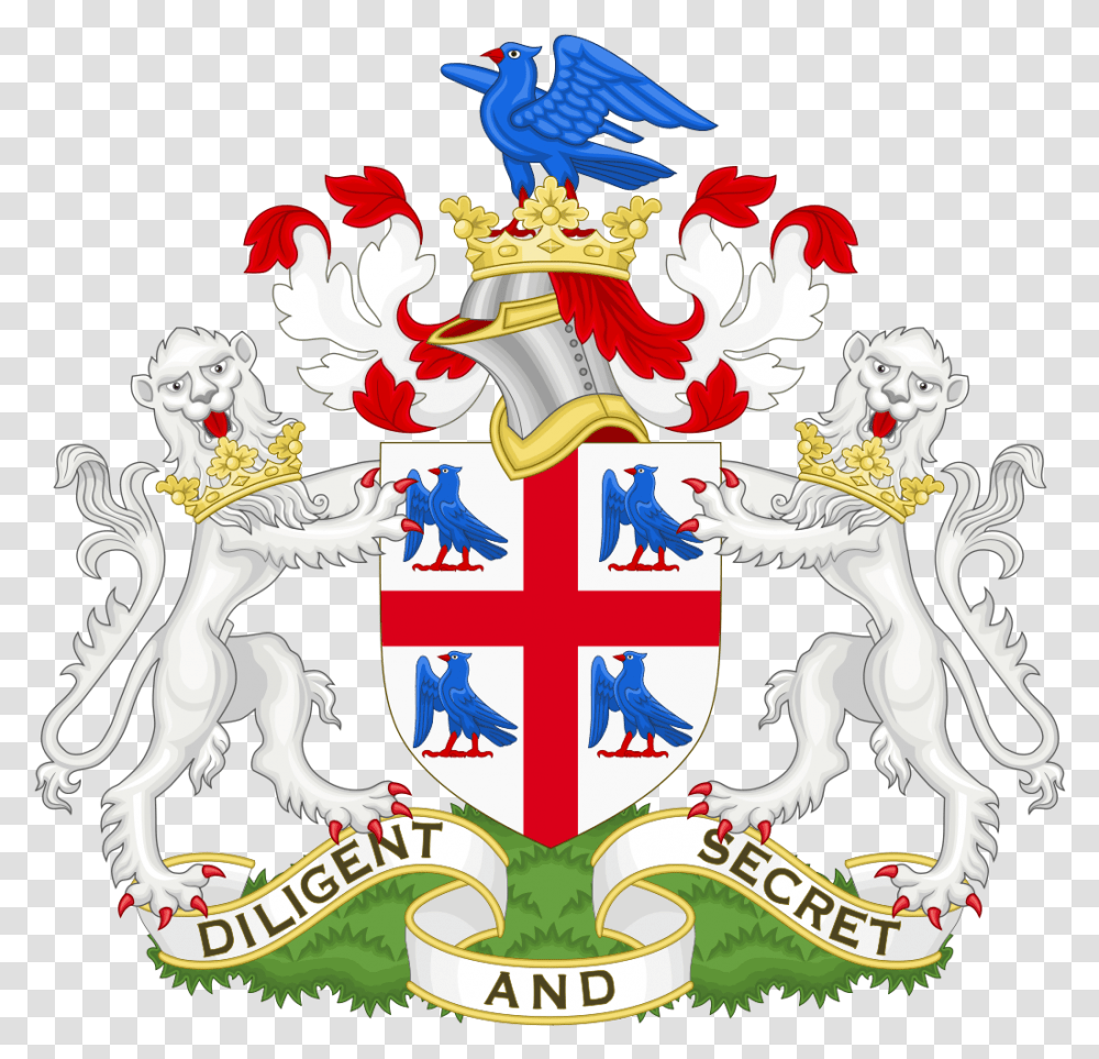 Coat Of Arms Of The College Of Arms College Of Arms, Bird, Animal, Armor, Poster Transparent Png