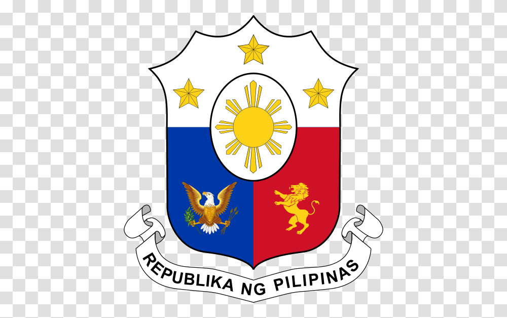 Coat Of Arms Of The Philippines, Logo, Trademark, Emblem Transparent Png
