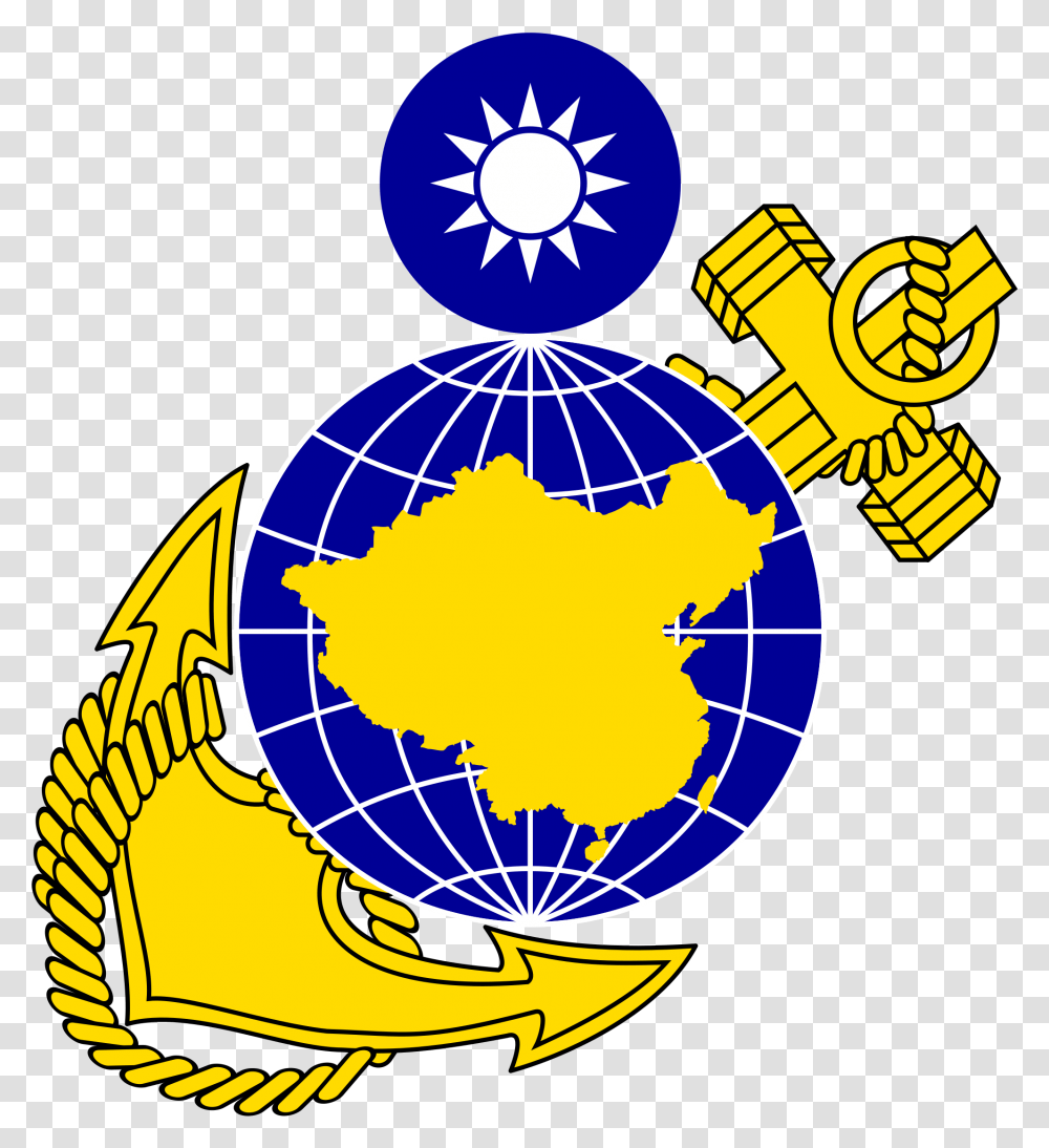 Coat Of Arms Of The Republic Of China Marine Corps, Outer Space, Astronomy, Universe, Planet Transparent Png