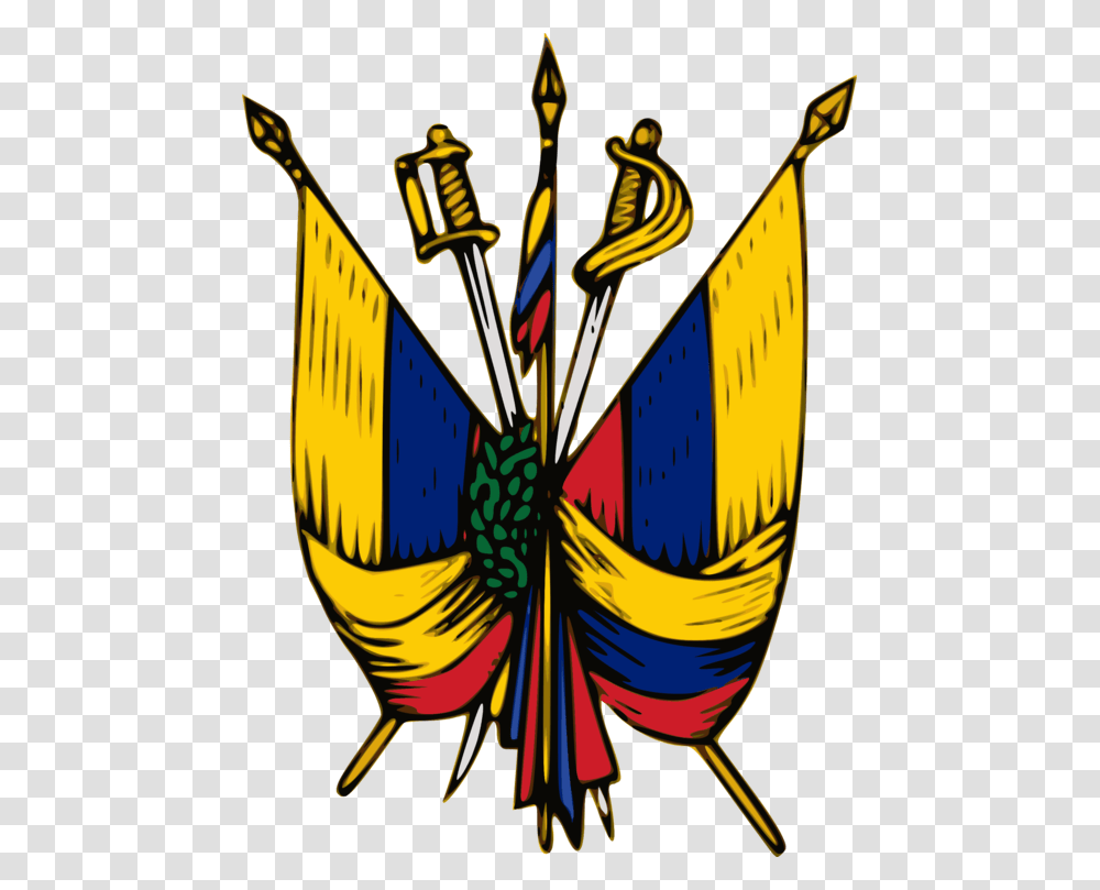 Coat Of Arms Of Venezuela Flag Of Venezuela Venezuelan Nationality, Armor, Shield, Light, Emblem Transparent Png