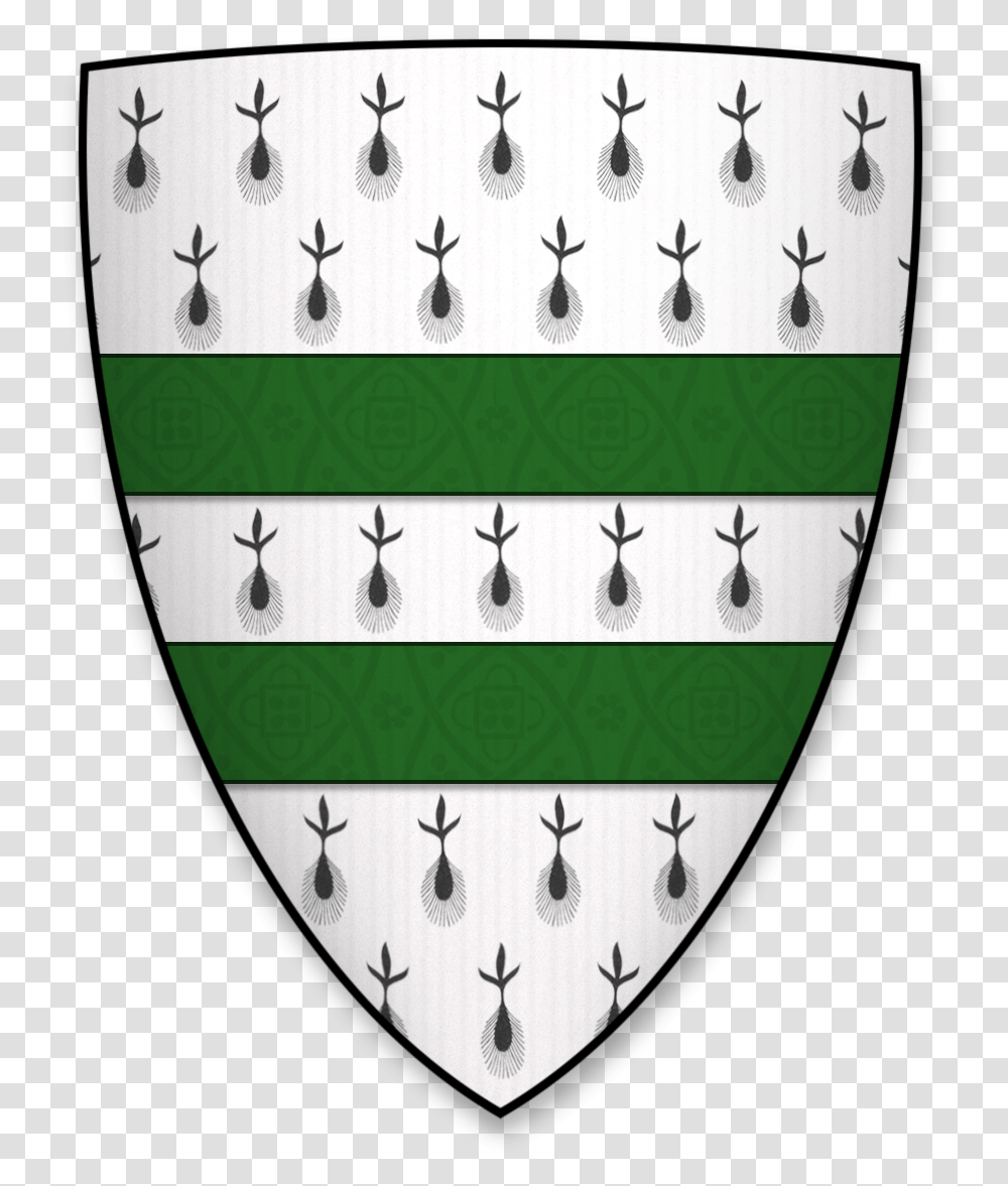 Coat Of Arms Of William De Lanvallei Lord Of Standway Robert De Tateshale, Shield, Armor, Bird, Animal Transparent Png