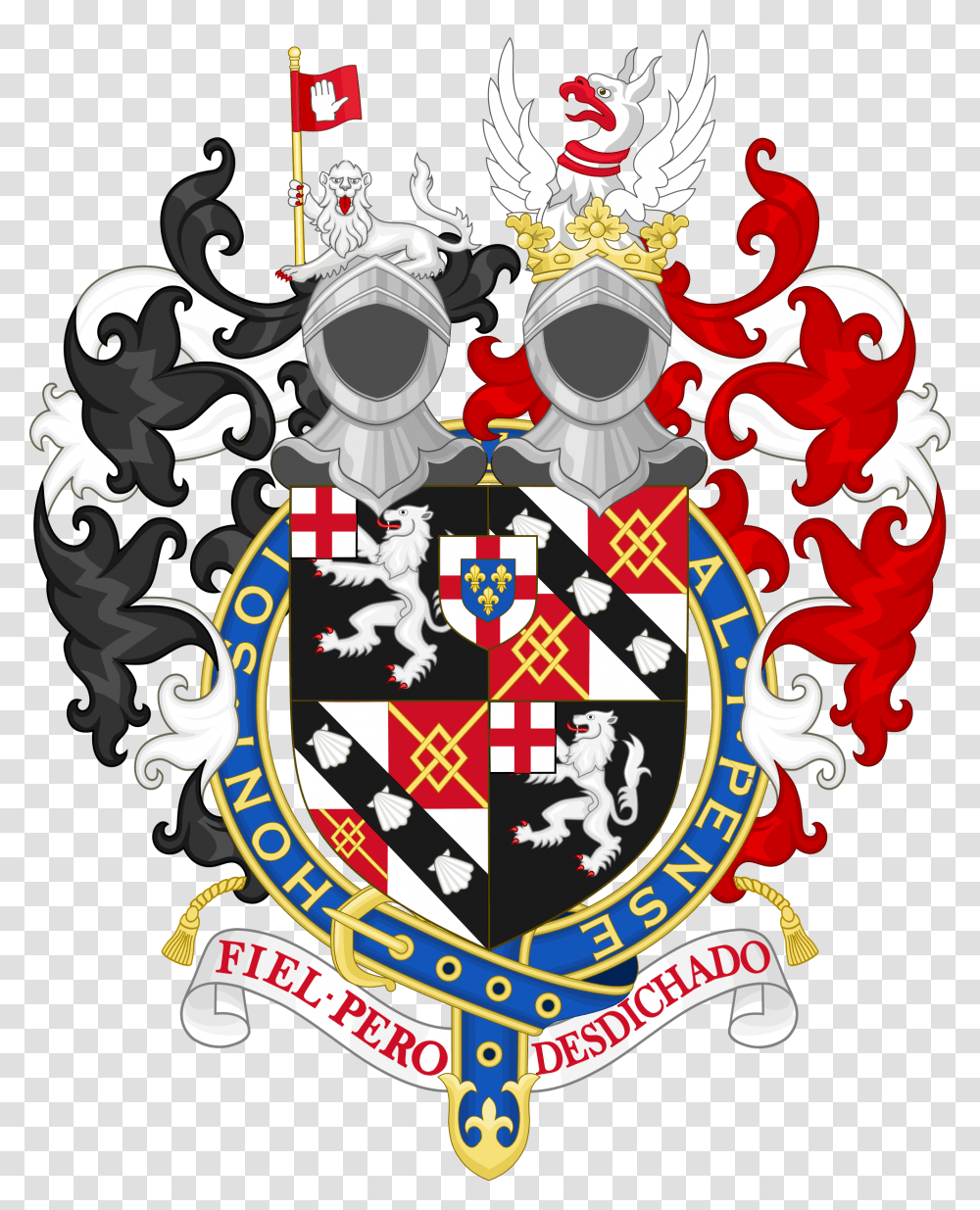 Coat Of Arms Of Winston Churchill, Emblem, Logo, Trademark Transparent Png