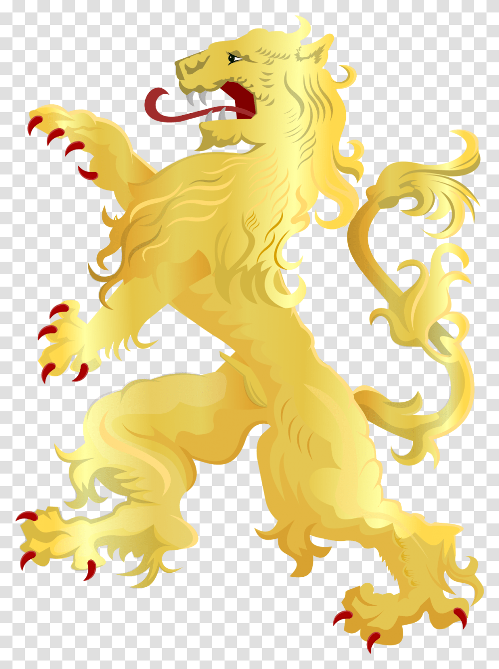 Coat To Arms Lion Clipart, Nature, Tree, Plant, Outdoors Transparent Png