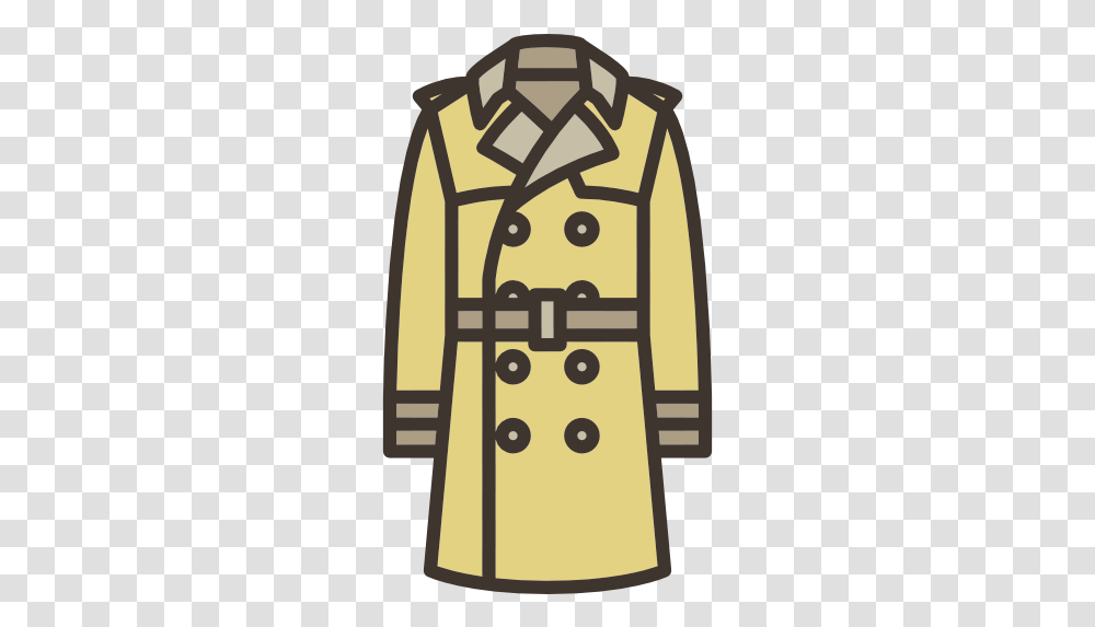 Coat Venice, Clothing, Apparel, Overcoat, Trench Coat Transparent Png