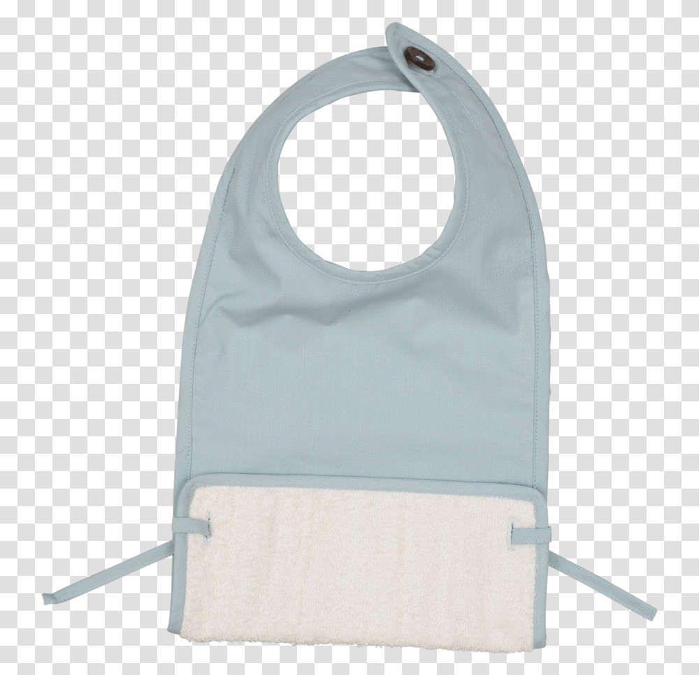 Coated Bib Foggy Blue Transparent Png