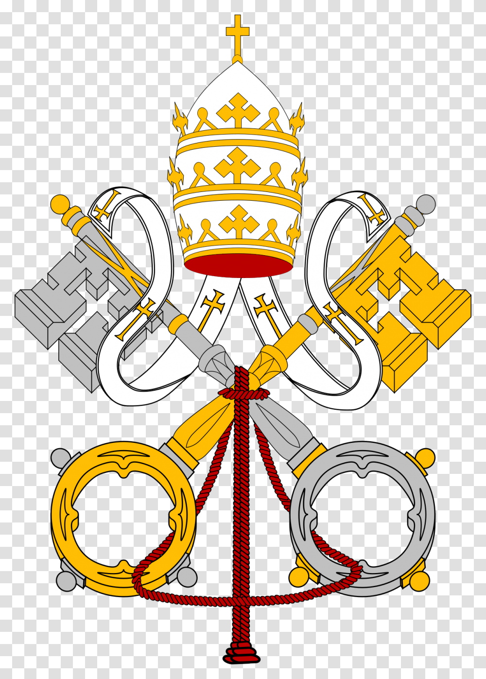 Coats Of Arms Of The Holy See, Emblem, Brass Section Transparent Png