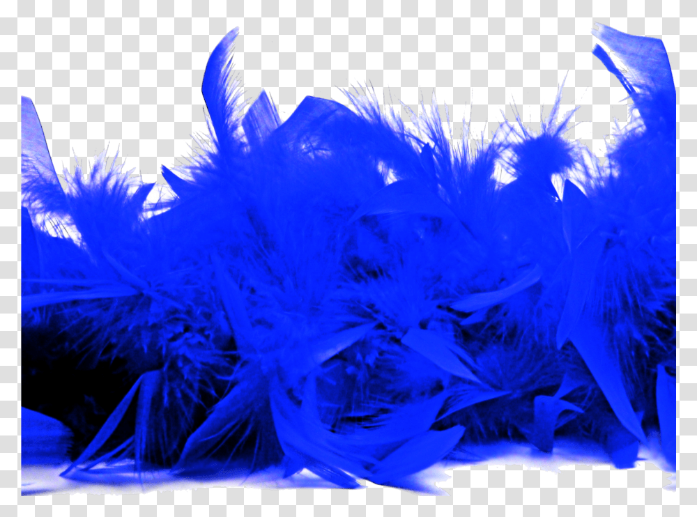 Cobalt Blue, Apparel, Scarf, Feather Boa Transparent Png