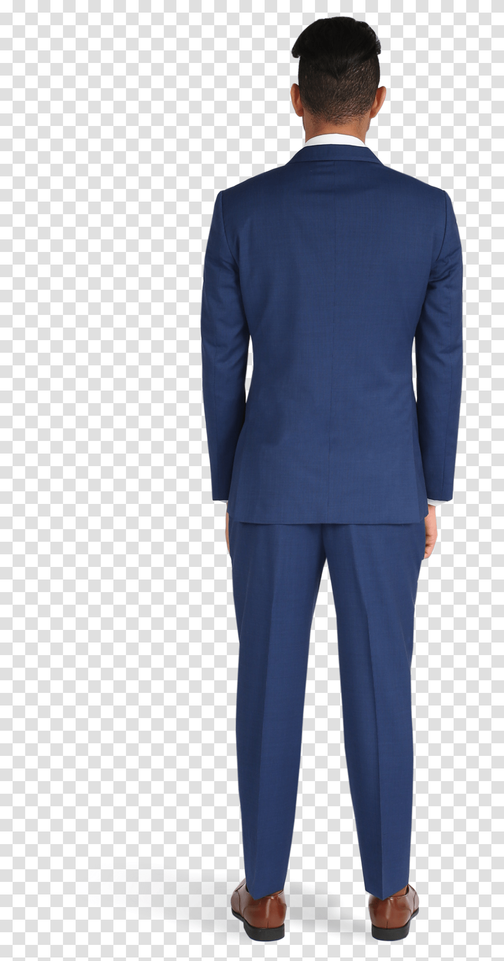 Cobalt Blue Notch Lapel Suit, Overcoat, Apparel, Tuxedo Transparent Png