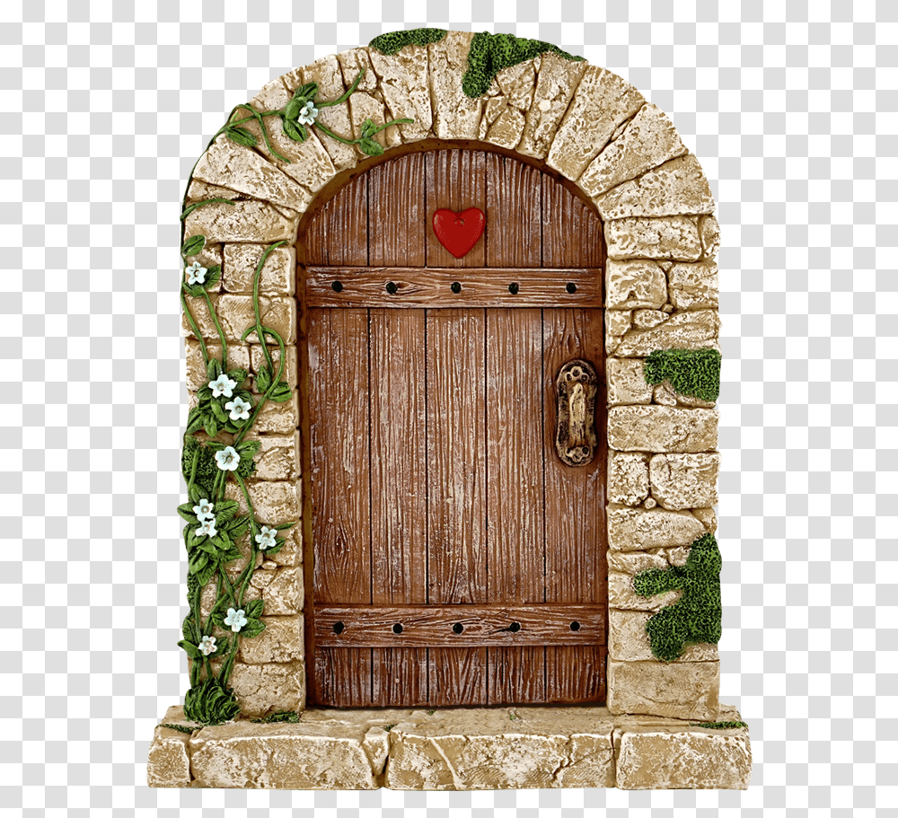 Cobblestone Fairy Door Cobblestone Door, Gate, Brick Transparent Png