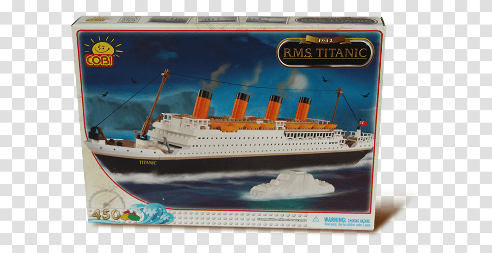 Cobi Titanic Lego Style Block Puzzle Rms Titanic Lego, Boat, Vehicle, Transportation, Watercraft Transparent Png