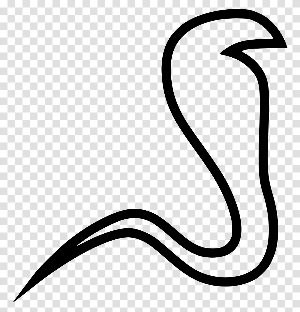 Cobra Icon Free Download, Animal, Reptile, Snake, Stencil Transparent Png