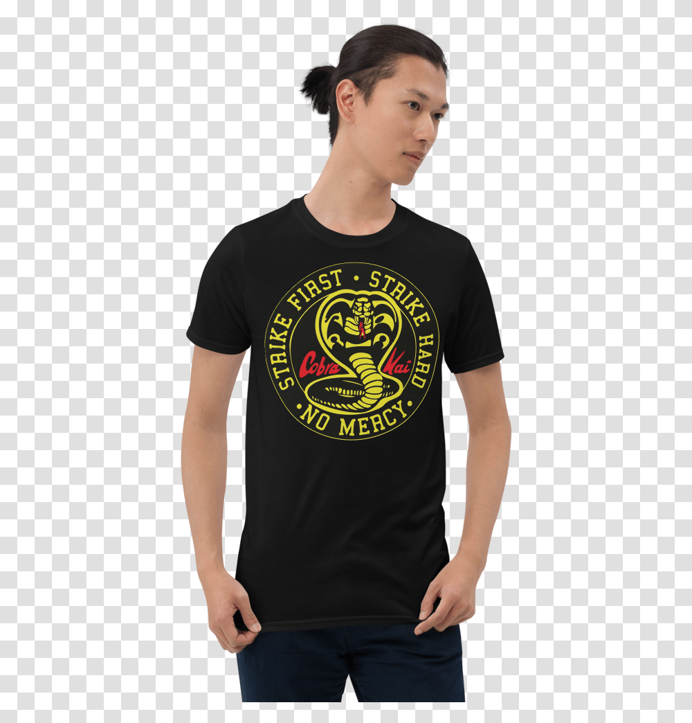 Cobra Kai Dojo Vintage Logo From The Cobra Kai, Clothing, Apparel, Person, Human Transparent Png