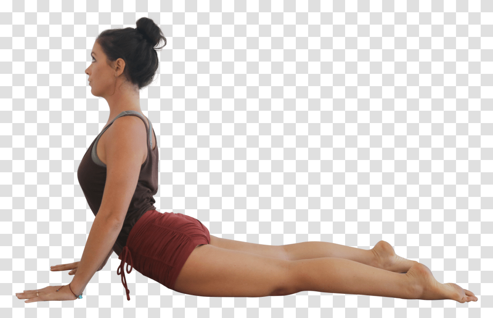 Cobra Pose Yoga Technique, Person, Working Out, Sport, Fitness Transparent Png