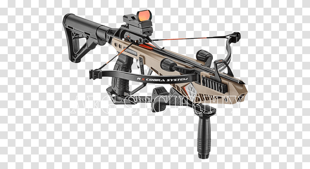 Cobra Rx Adder Tactical Repeating Crossbow, Machine Gun, Weapon, Weaponry, Rifle Transparent Png