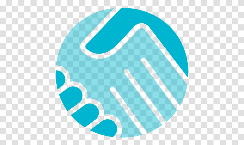 Cobu Circle Logo, Hand, Handshake, Scissors, Blade Transparent Png
