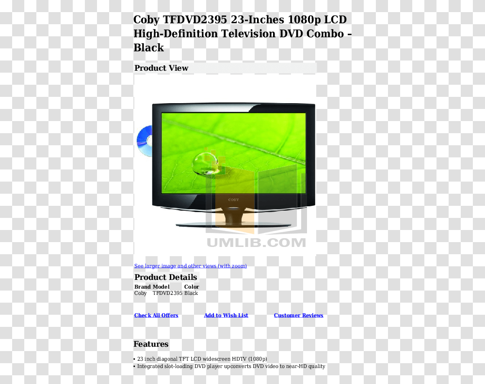 Coby Plasma Tv Tf Dvd3295 Pdf, Monitor, Screen, Electronics, Display Transparent Png