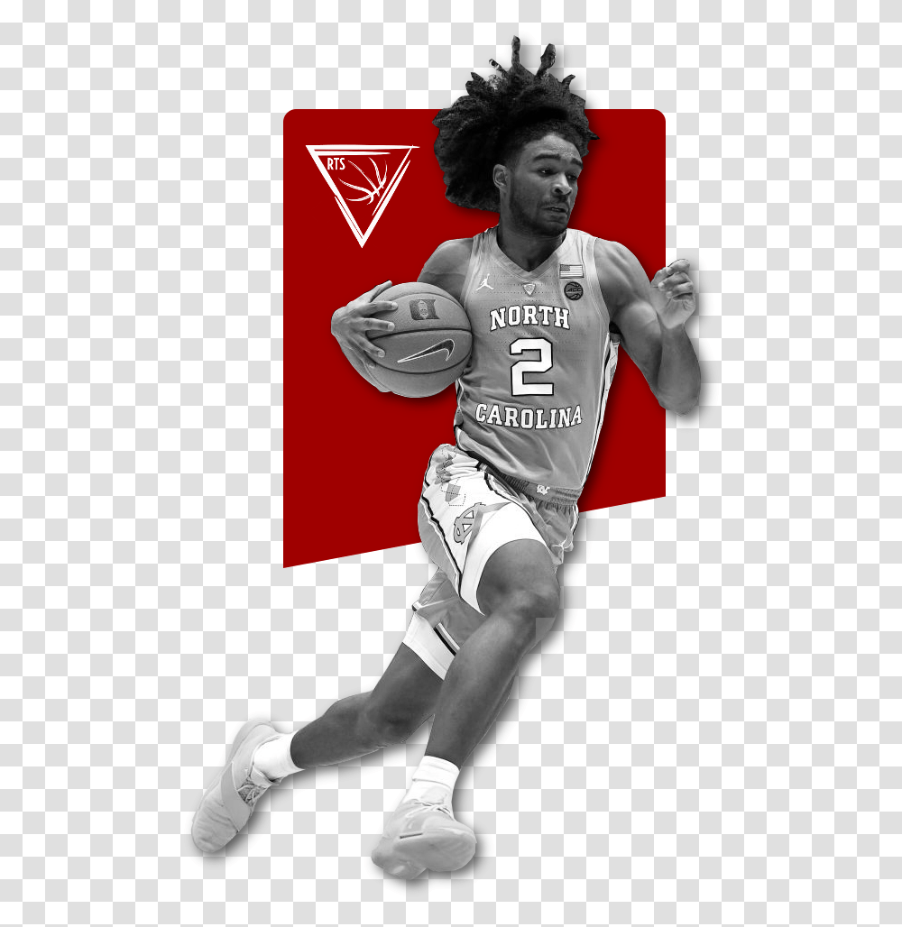 Coby White Graphic Player, Person, People, Team Sport Transparent Png