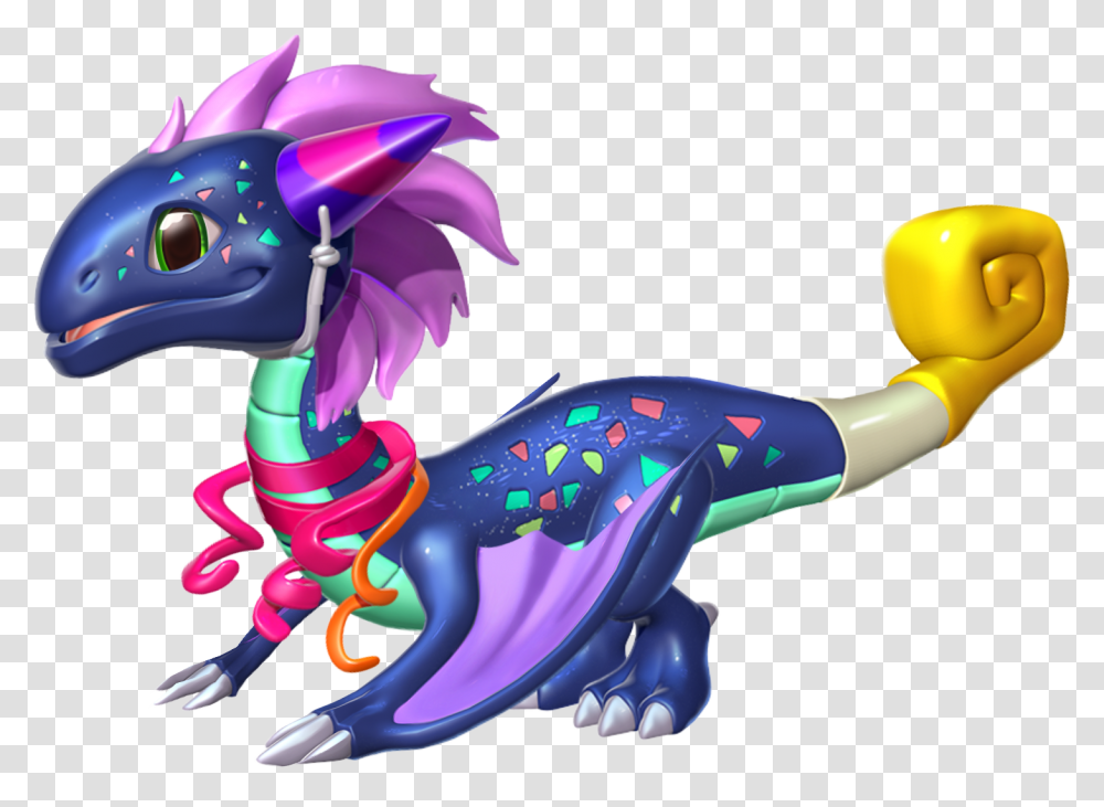 Coc Dragon, Toy, Purple Transparent Png