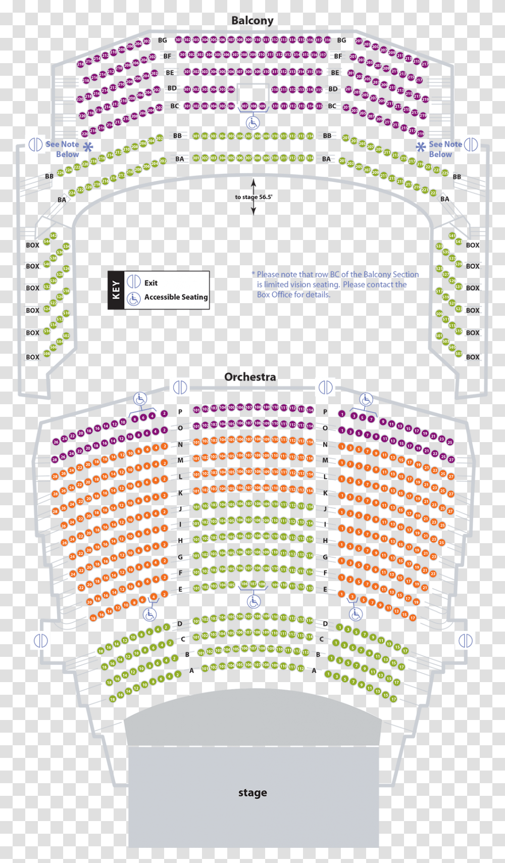 Coc Performing Arts Center Seating Chart Download Performing Arts Center Seating Chart, Building, Urban, High Rise, City Transparent Png