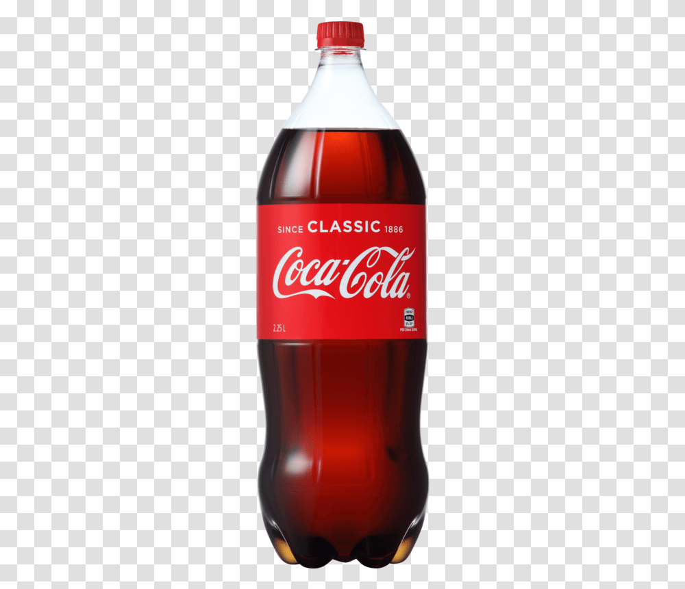 Coca Cola 2.25 Liter Bottle, Coke, Beverage, Drink, Soda Transparent Png