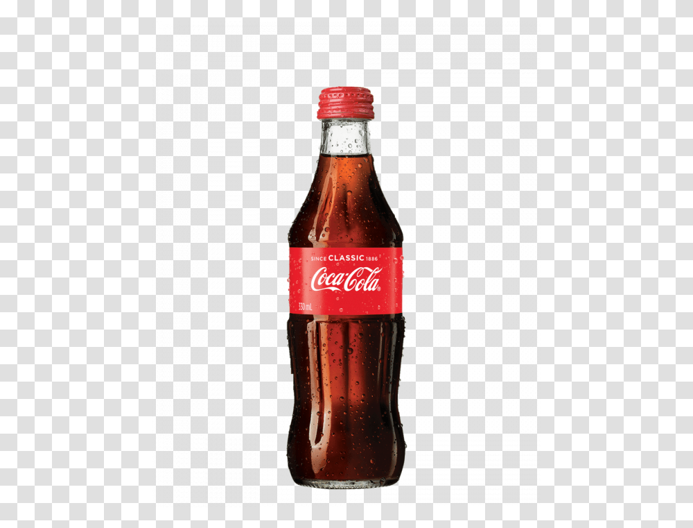 Coca Cola 24 X 330ml Glass Coca Cola Glass Bottle, Coke, Beverage, Drink, Soda Transparent Png
