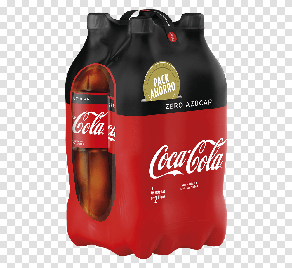 Coca Cola 6 Pack 2 L, Coke, Beverage, Drink, Soda Transparent Png