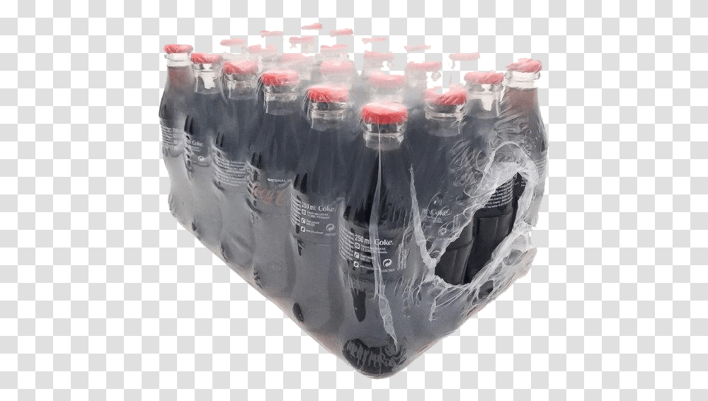 Coca Cola Bottles 24 X 25cl Rubber Stamp, Beverage, Drink, Soda, Diaper Transparent Png