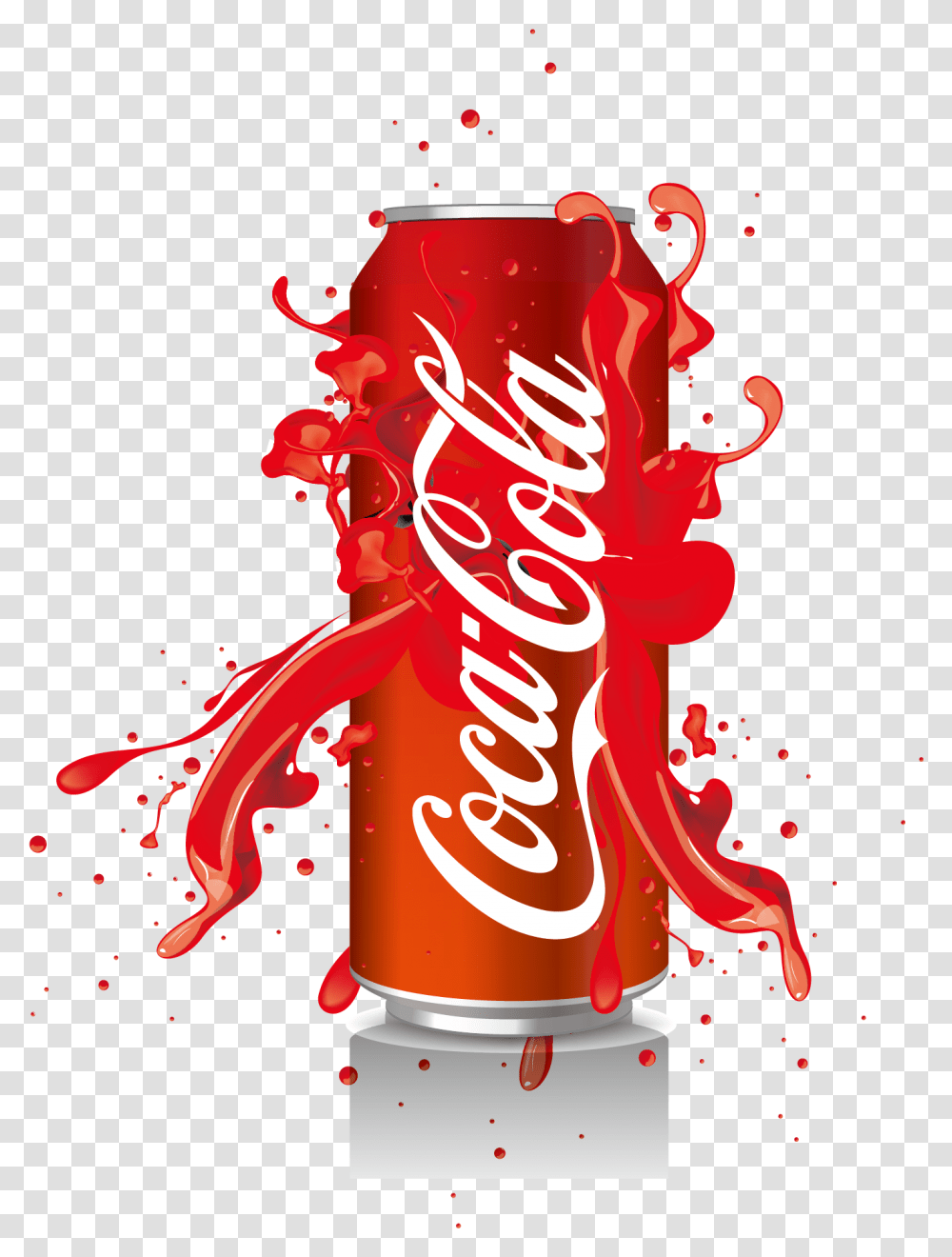 Coca Cola Can Vector, Coke, Beverage, Drink, Soda Transparent Png