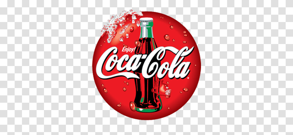 Coca Cola Circle Logo, Beverage, Drink, Coke, Soda Transparent Png