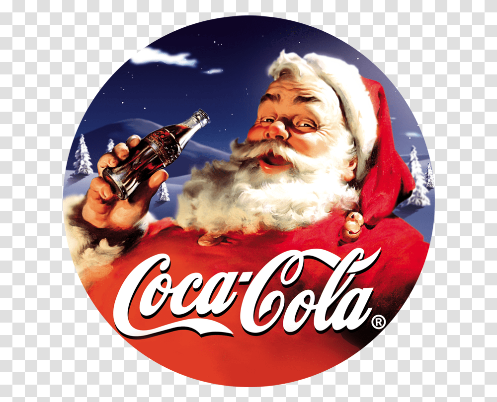 Coca Cola Coca Cola Christmas, Poster, Advertisement, Disk, Person Transparent Png