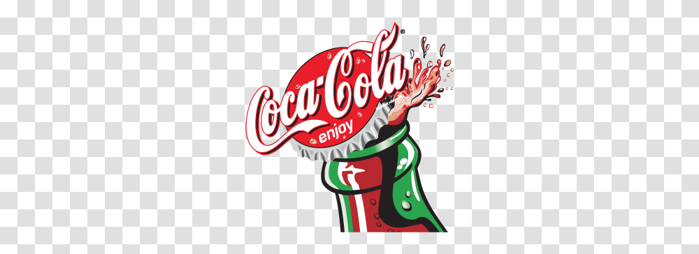 Coca Cola Enjoy Bottle Logo Of Coca Cola Company, Coke, Beverage, Drink, Soda Transparent Png